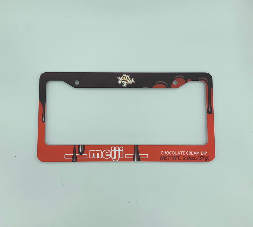 Asian Snack License Plate Frames | Illumaesthetic x Shwainc