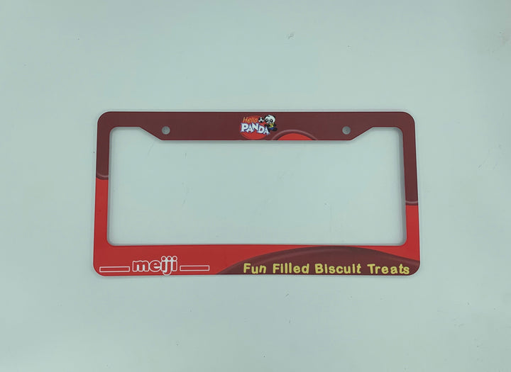NEME入りWELCOME PLATE♡ Asian Snack License Plate Frames | Illumaesthetic x Shwainc