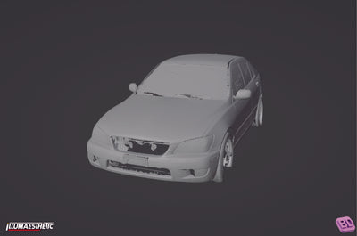 Lexus IS300 3D Scan Data (1998–2005)