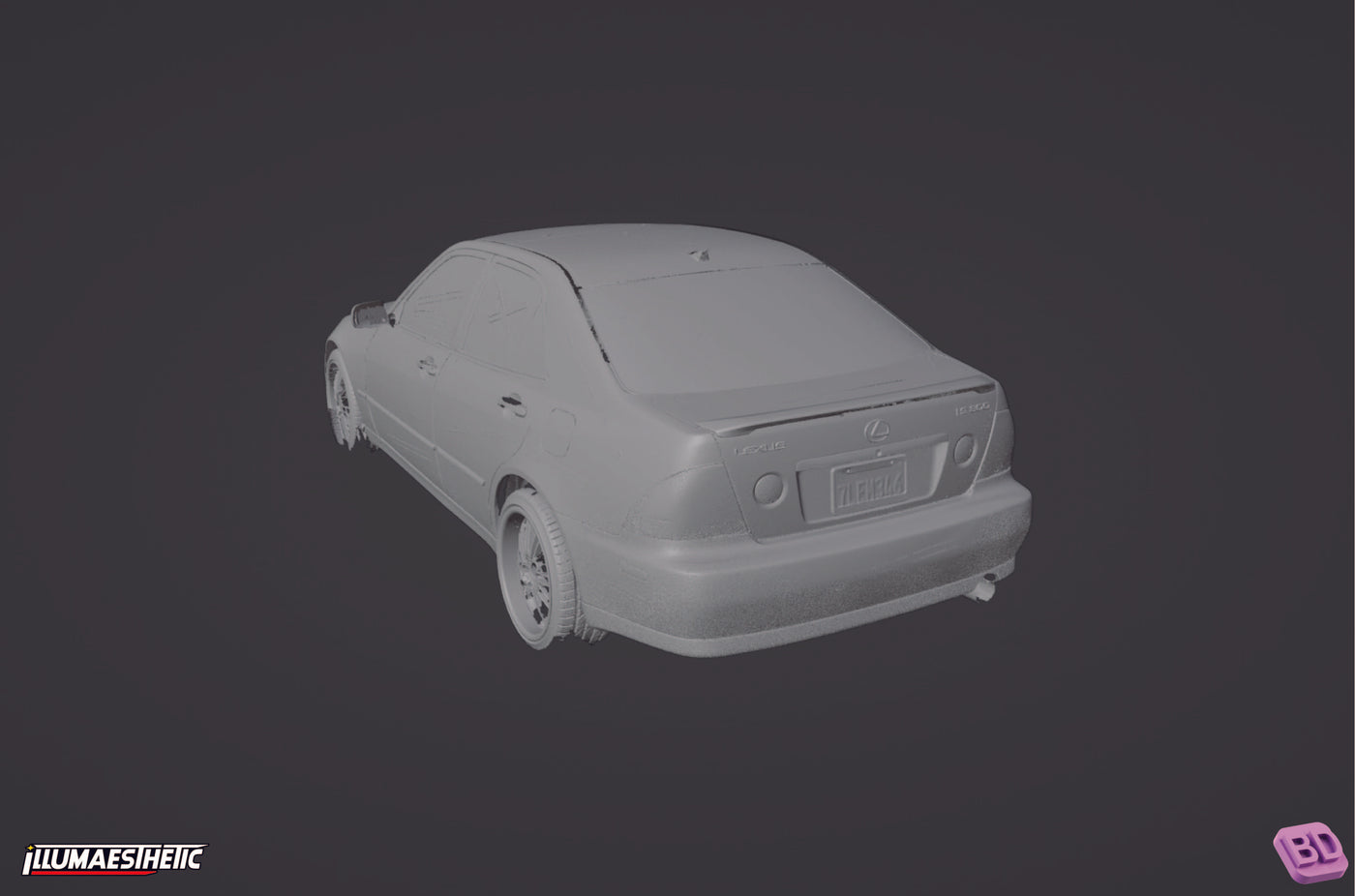 Lexus IS300 3D Scan Data (1998–2005)