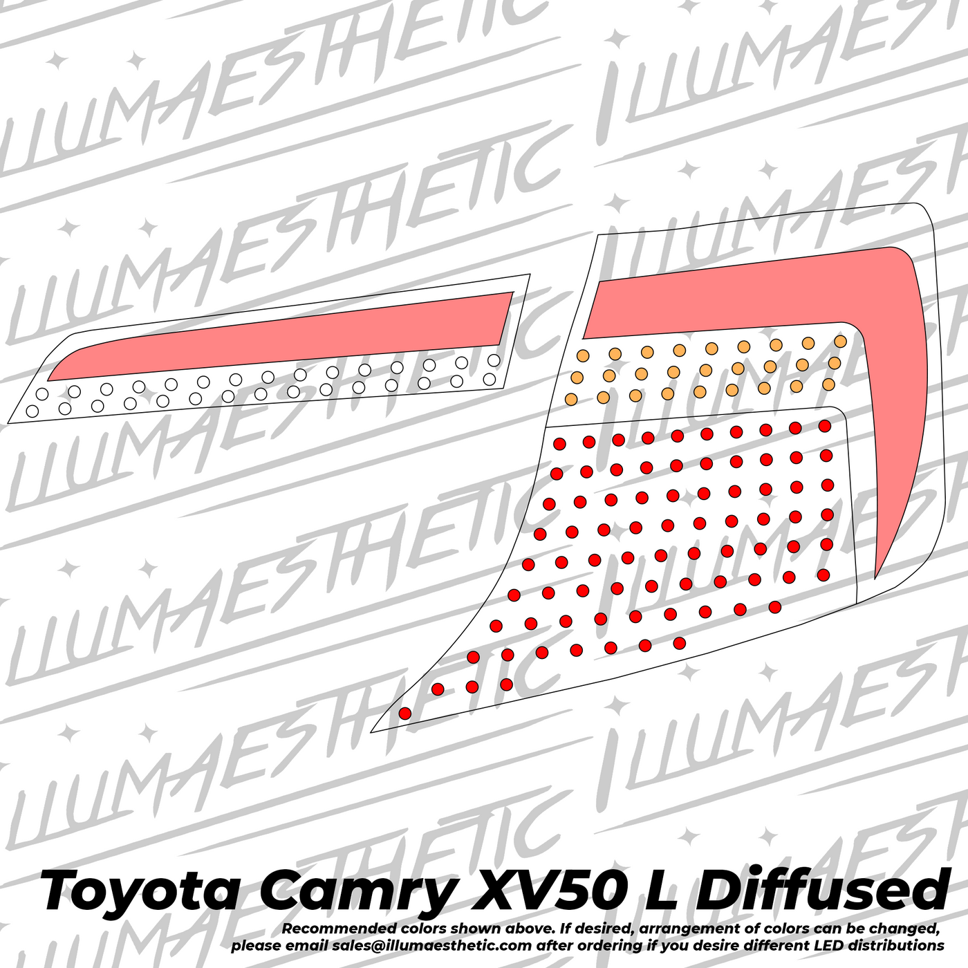 Toyota Camry (XV50, 11-17) - Complete DIY Kit
