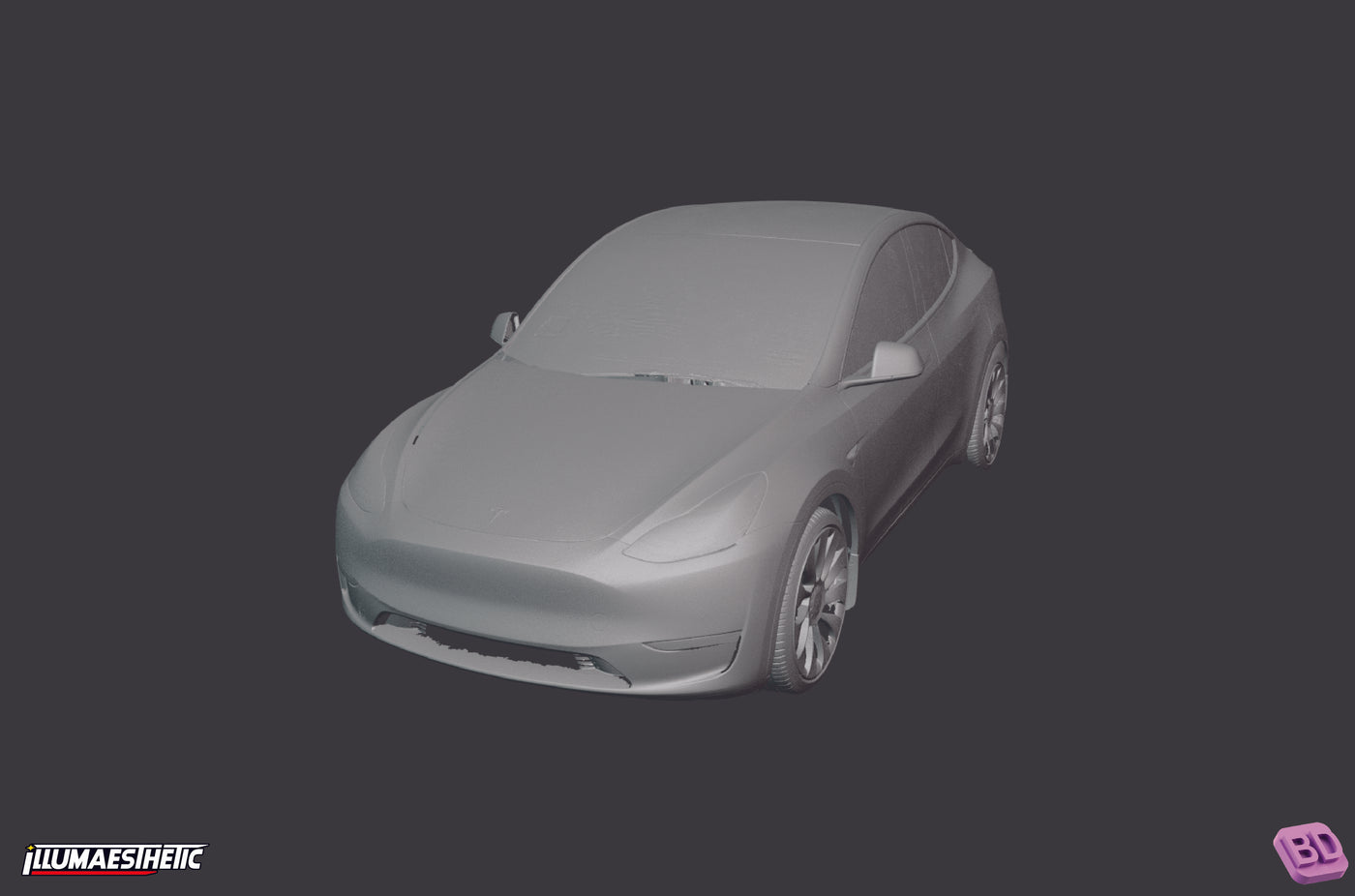 Tesla Model Y 3D Scan (2020-2021)