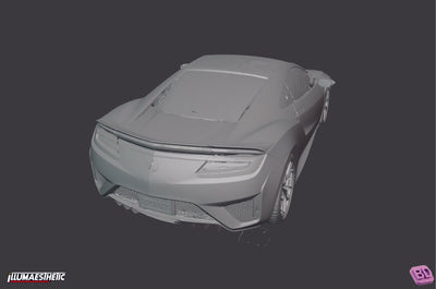 Acura Honda NSX (NC1) 3D Scan Data (2016-2021)