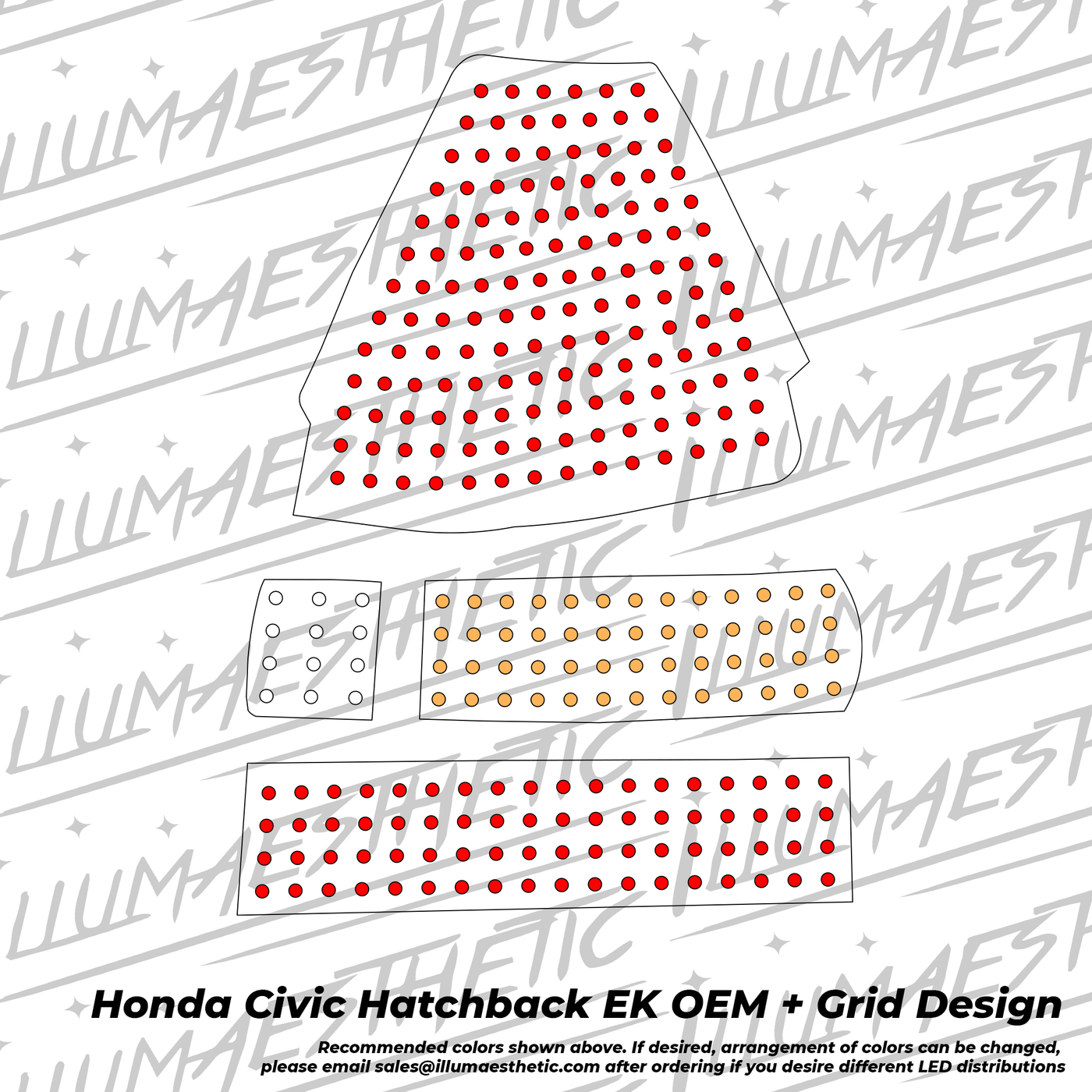 Honda Civic Hatchback (EK/EJ, 6th Gen) - Complete DIY Kit