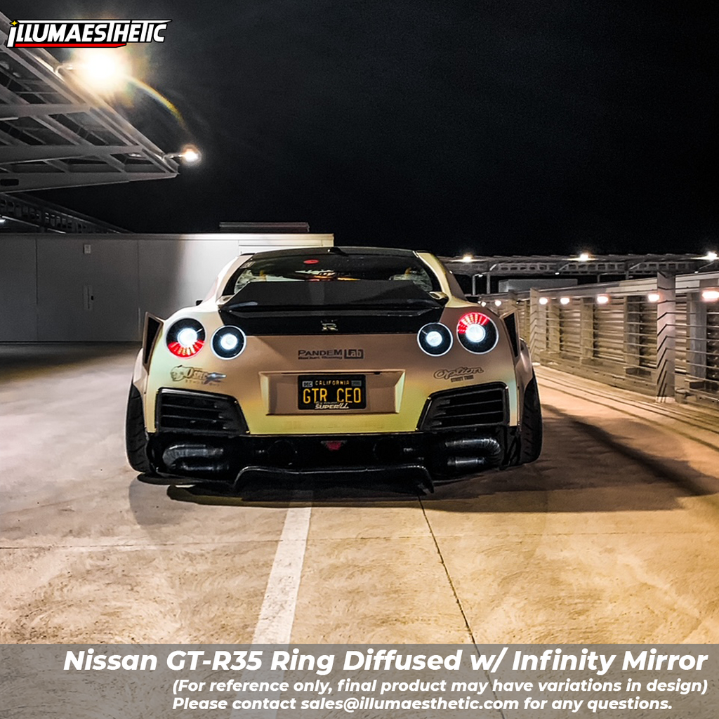 Nissan GT-R R35 DIY LED Tail Light Kit | Illumaesthetic