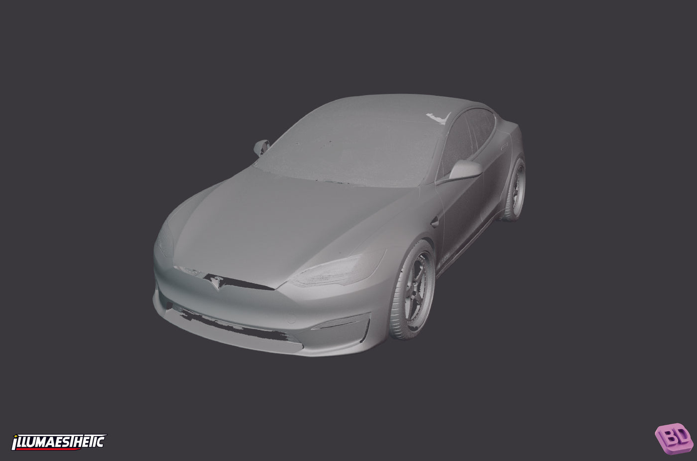 Tesla Model S Plaid 3D Scan (2020-2021)