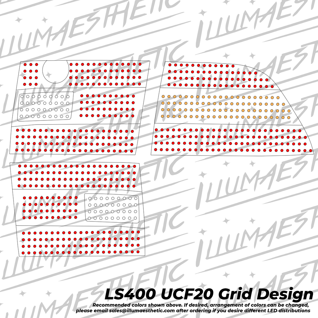 Lexus LS400 / Celsior XF20 Zenki DIY Tail Kit | Illumaesthetic