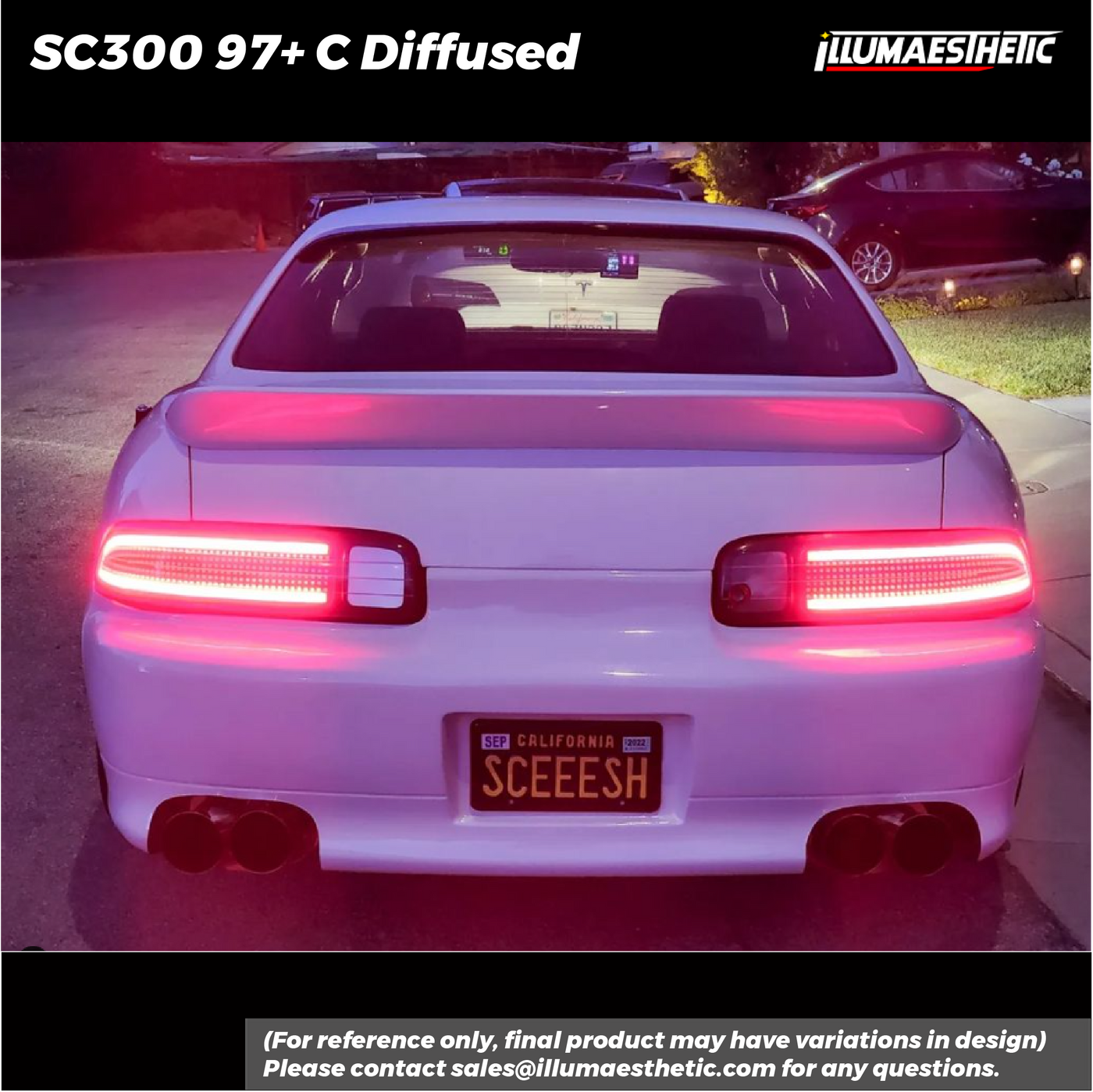 Sc400 online tail lights